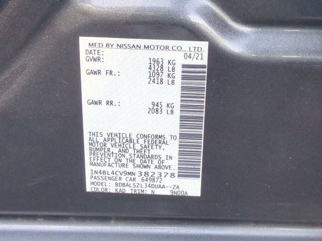 Used 2021 Nissan Altima 2.5 SR w/ SR Premium Package FWD image 26