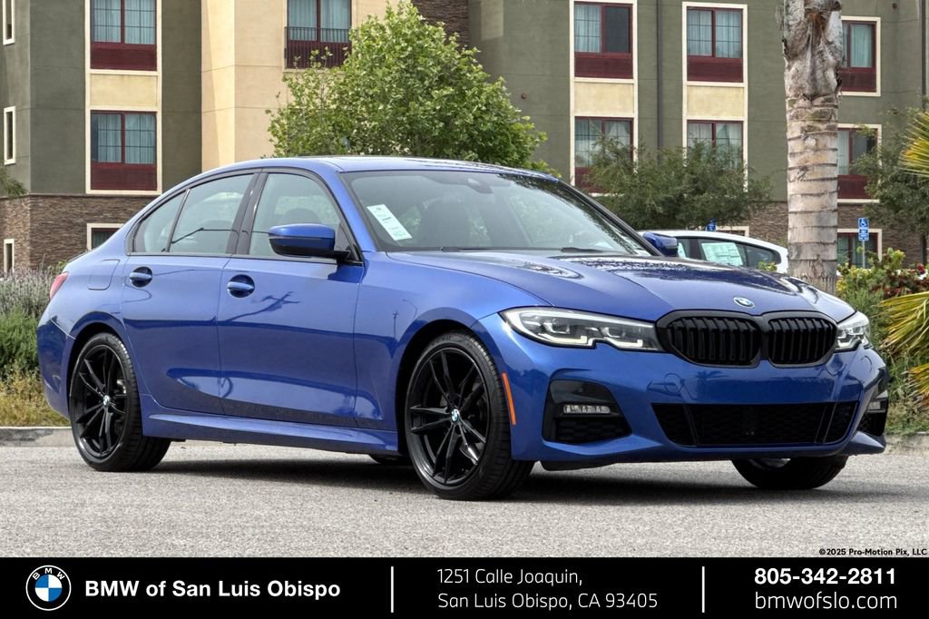 Used 2020 BMW 330i Sedan w/ M Sport Package RWD image 1