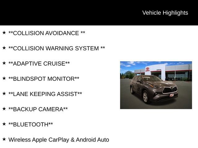 Used 2024 Toyota Highlander LE image 2