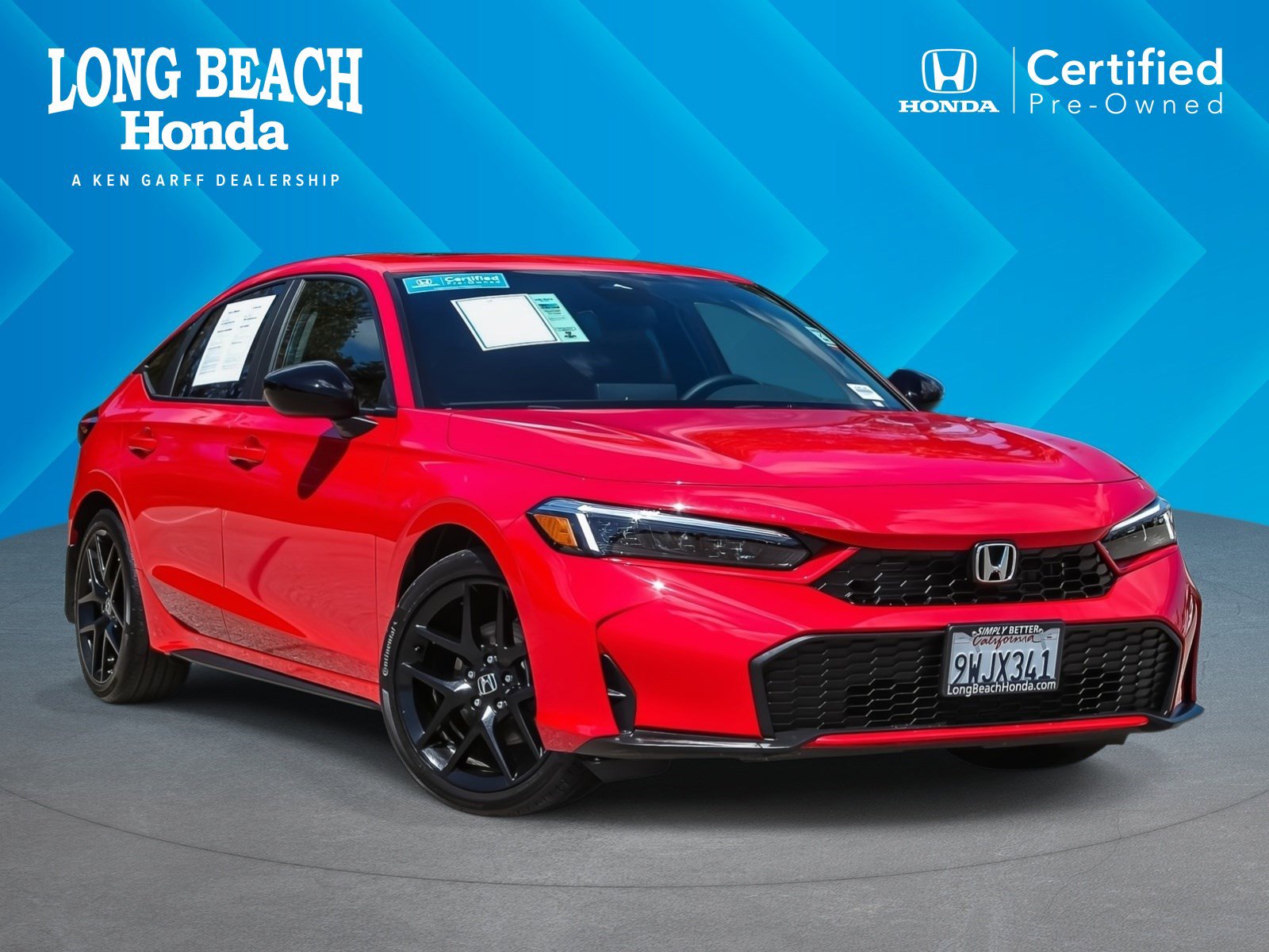 Certified 2026 Honda Civic Sport