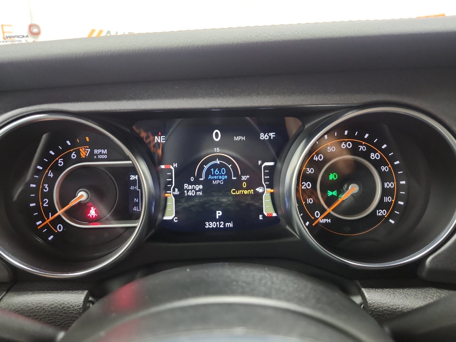 Used 2023 Jeep Gladiator Mojave w/ Cold Weather Group AWD/4WD image 17