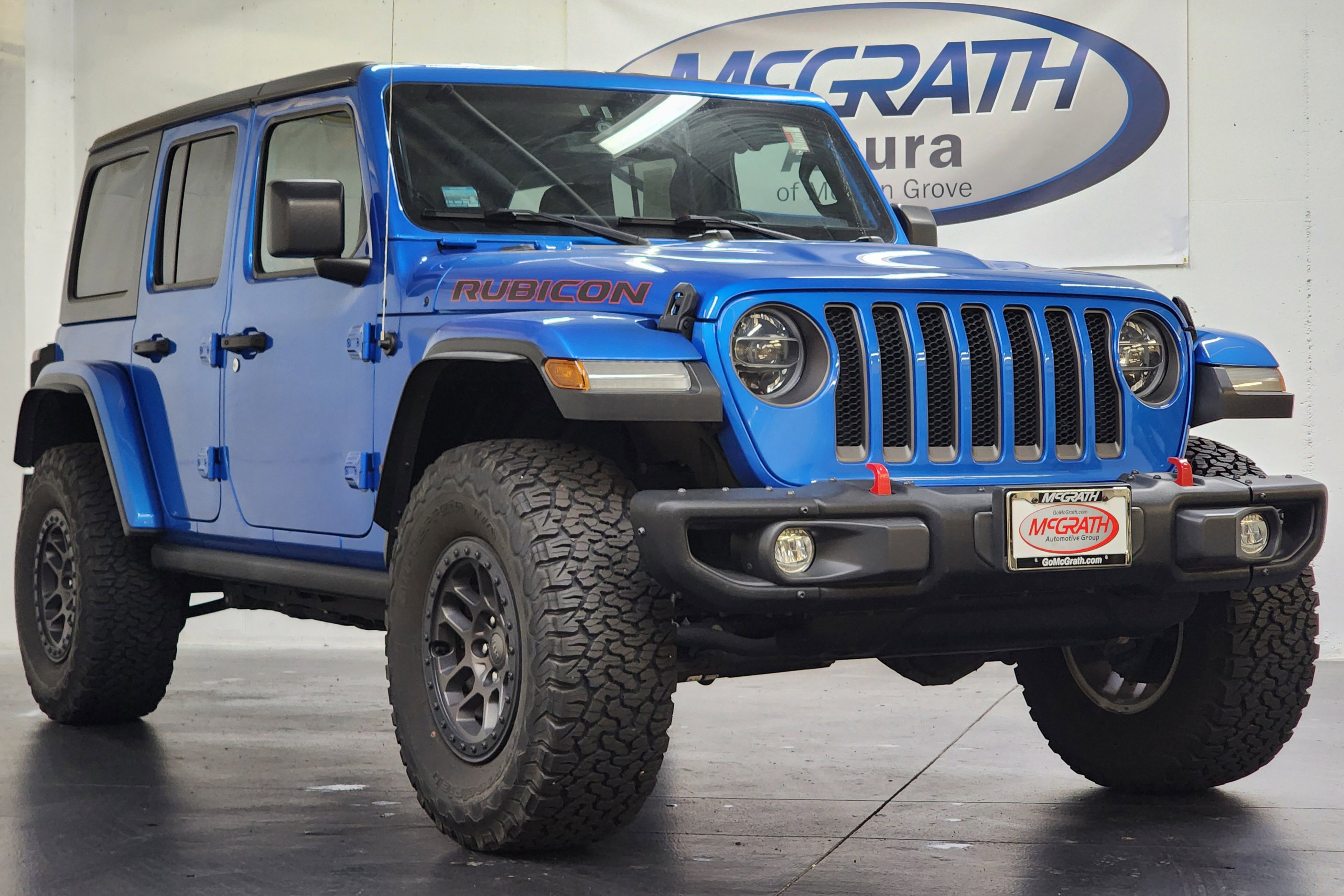 Used 2021 Jeep Wrangler Unlimited Rubicon w/ Xtreme Recon 35" Tire Package image 2