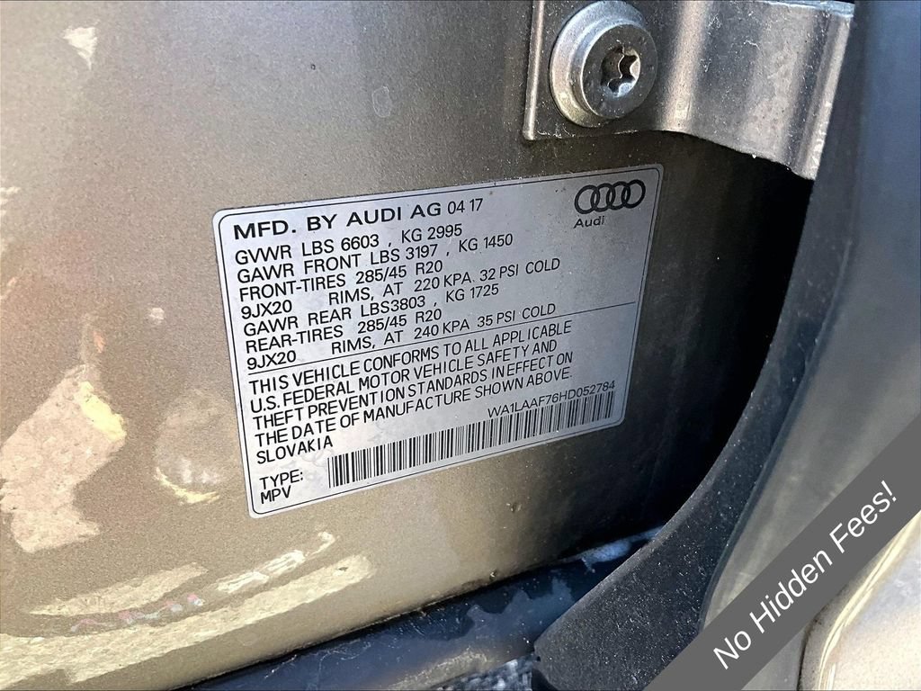 Used 2017 Audi Q7 3.0T Premium Plus AWD/4WD image 28