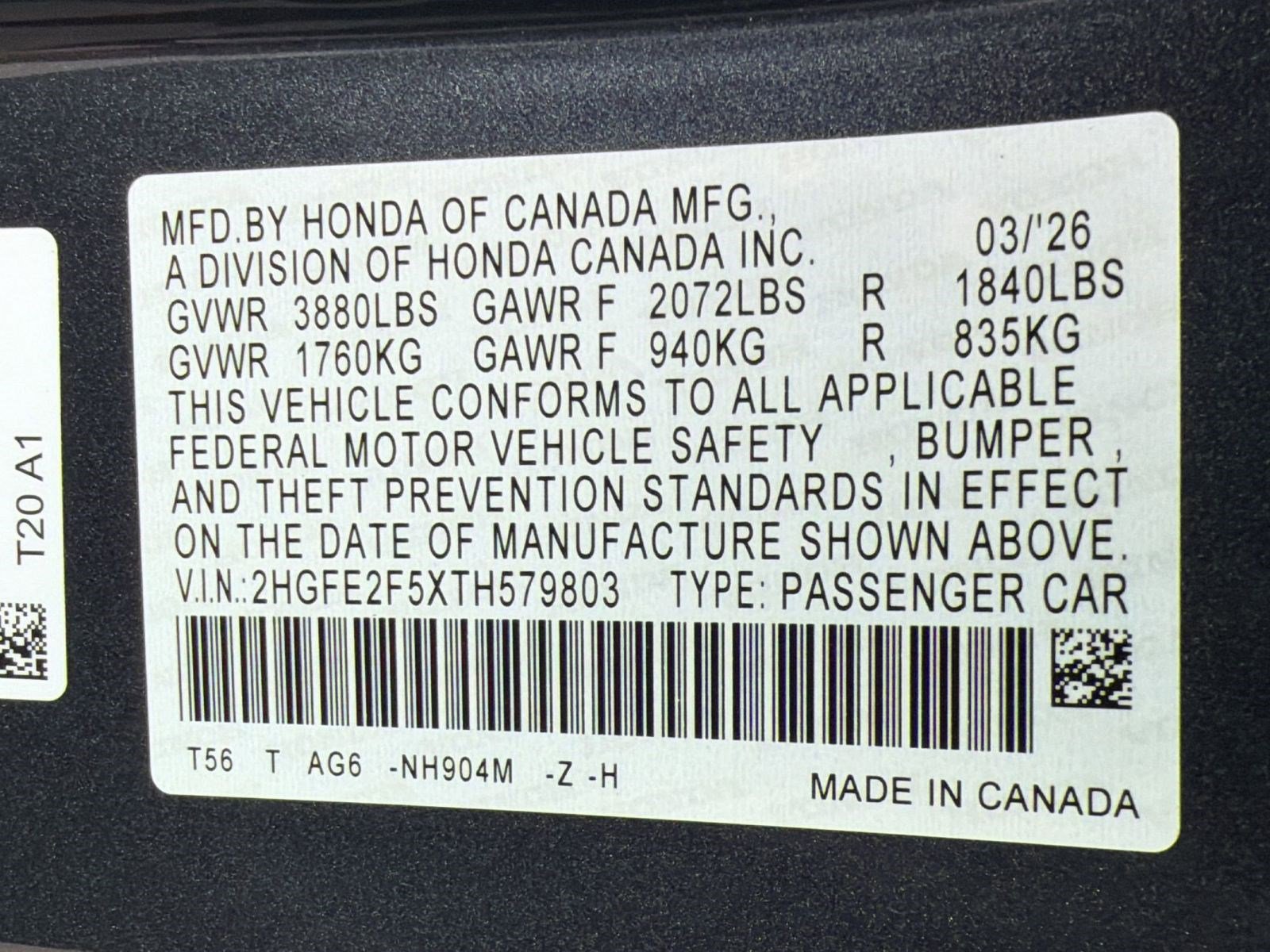 Used 2026 Honda Civic Sport image 19
