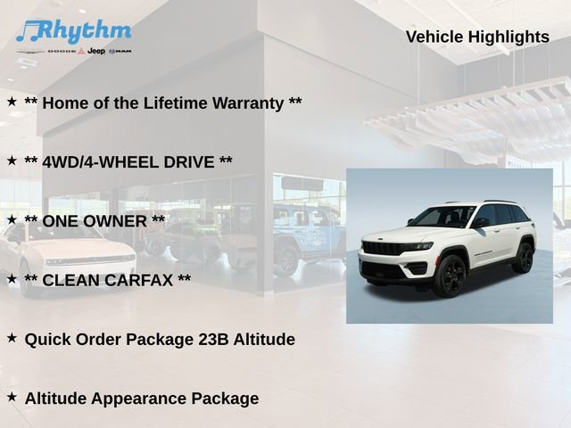Used 2023 Jeep Grand Cherokee Altitude AWD/4WD image 5