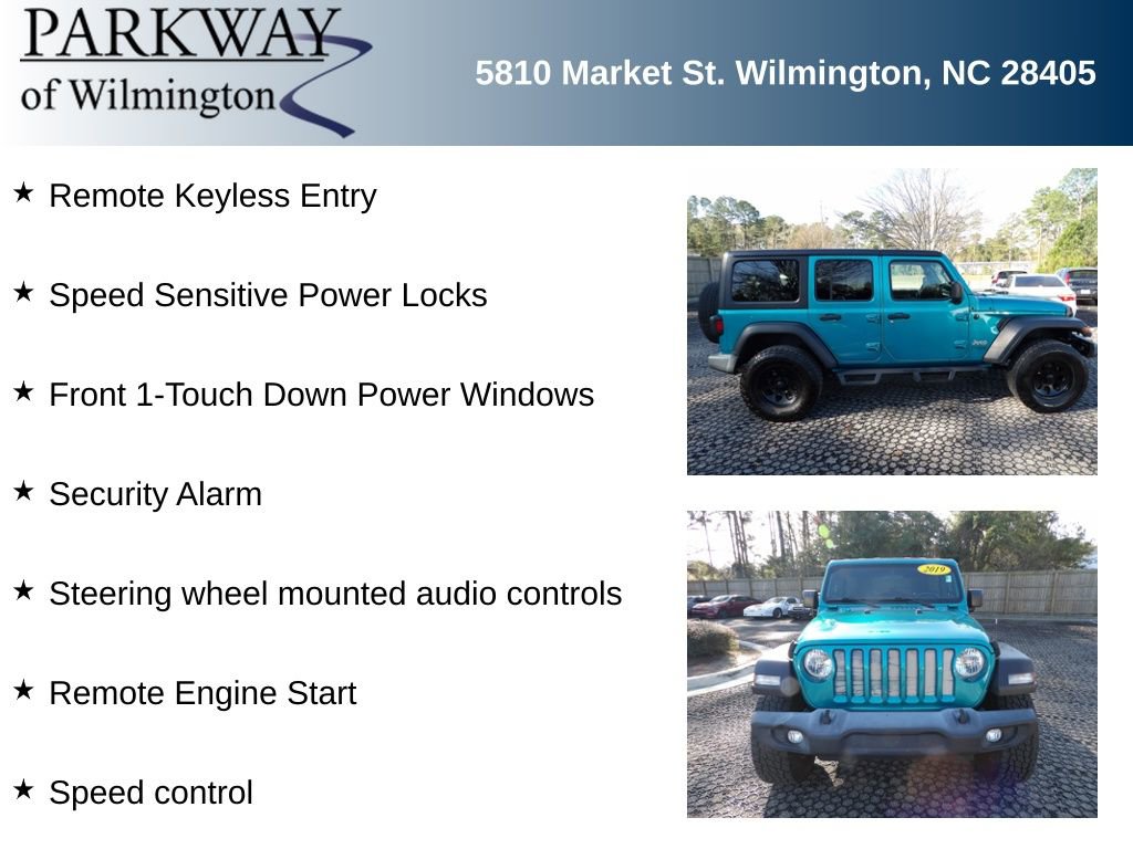 Used 2019 Jeep Wrangler Unlimited Sport S image 5
