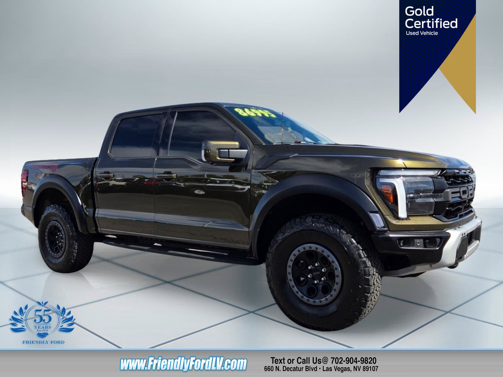 Certified 2025 Ford F150 Raptor