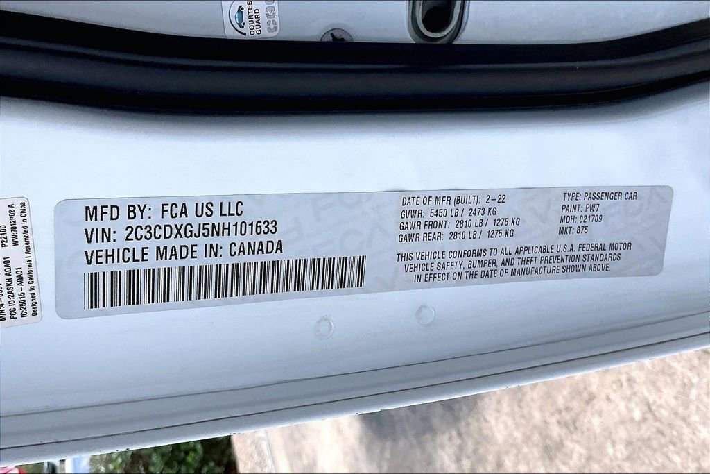 Used 2022 Dodge Charger Scat Pack RWD image 16