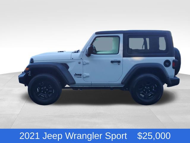 Used 2021 Jeep Wrangler Sport image 2