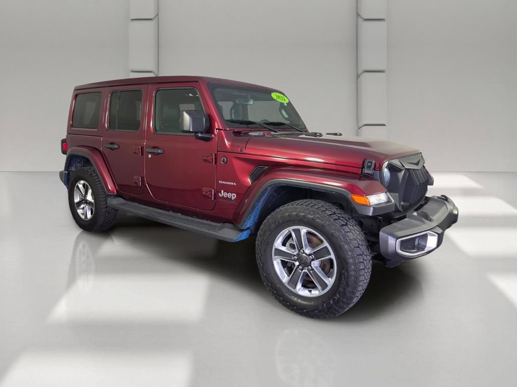 Used 2021 Jeep Wrangler Unlimited Sahara AWD/4WD image 2
