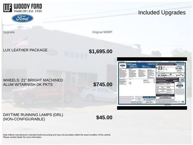Used 2025 Ford Explorer Platinum w/ LUX Leather Package AWD/4WD image 5