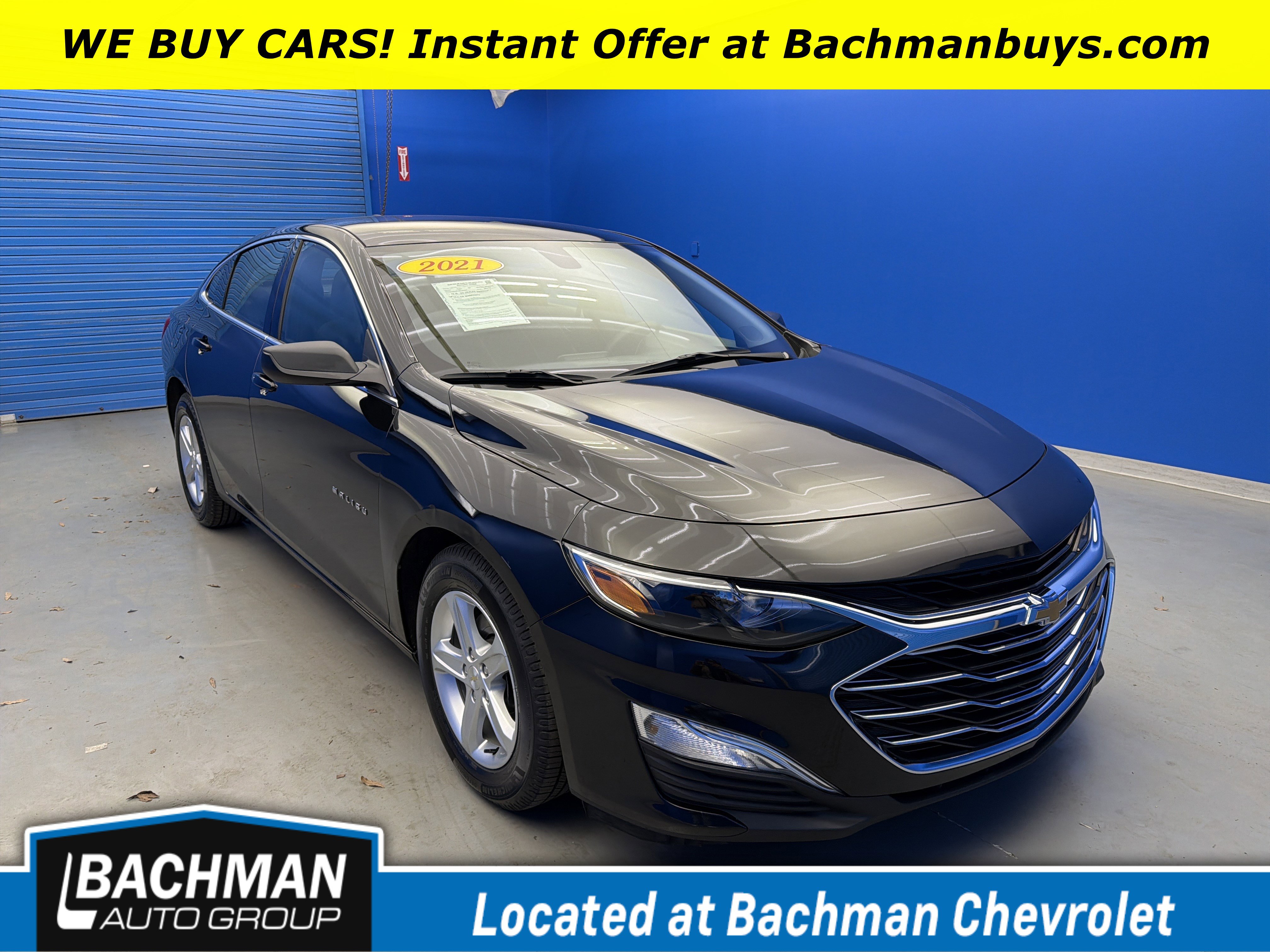 Used 2021 Chevrolet Malibu LS image 1