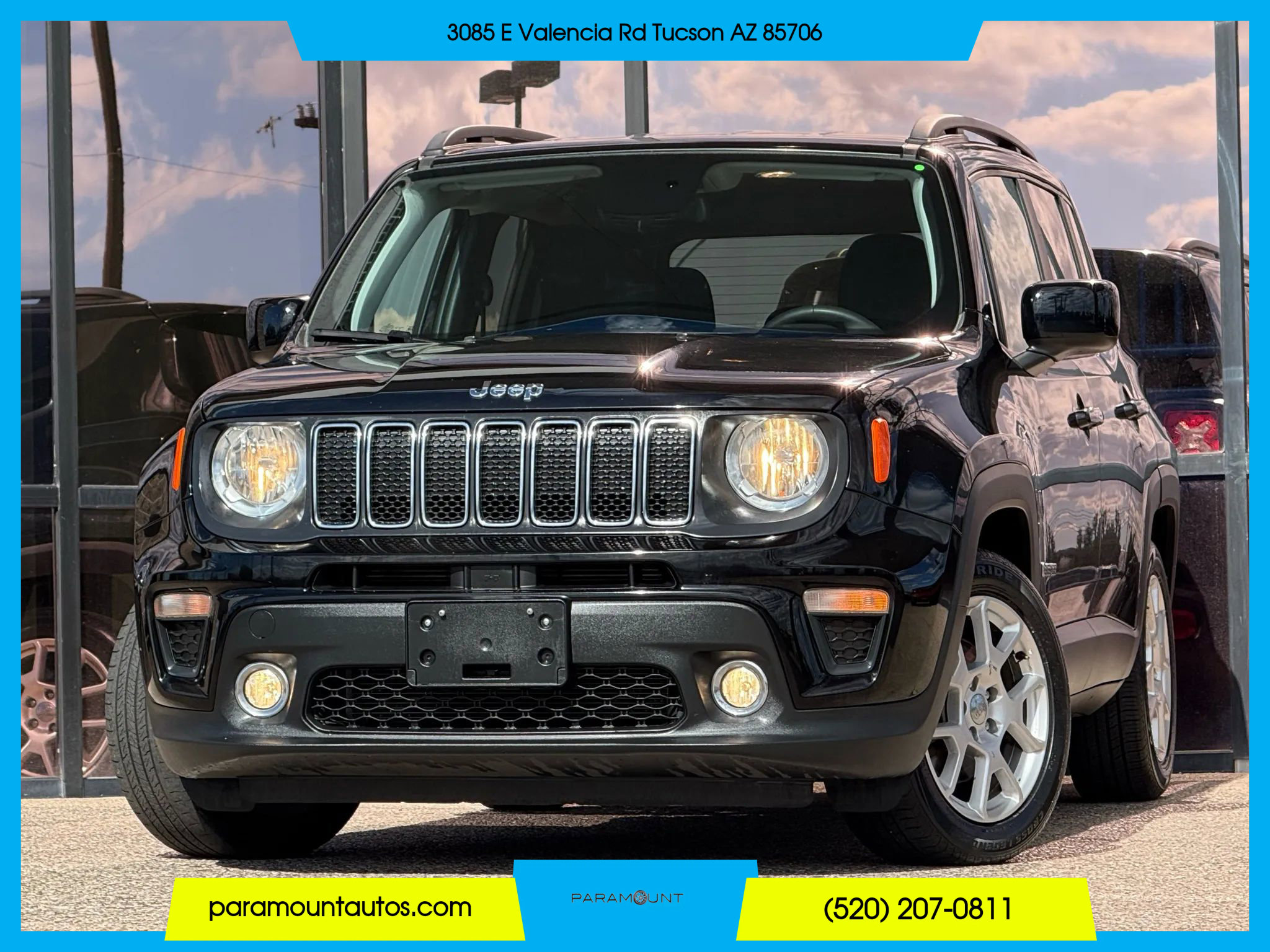 Used 2019 Jeep Renegade Latitude w/ UConnect 8.4 Nav Group