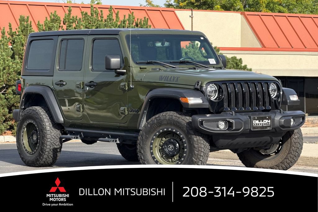 Used 2022 Jeep Wrangler Unlimited Sport AWD/4WD image 2