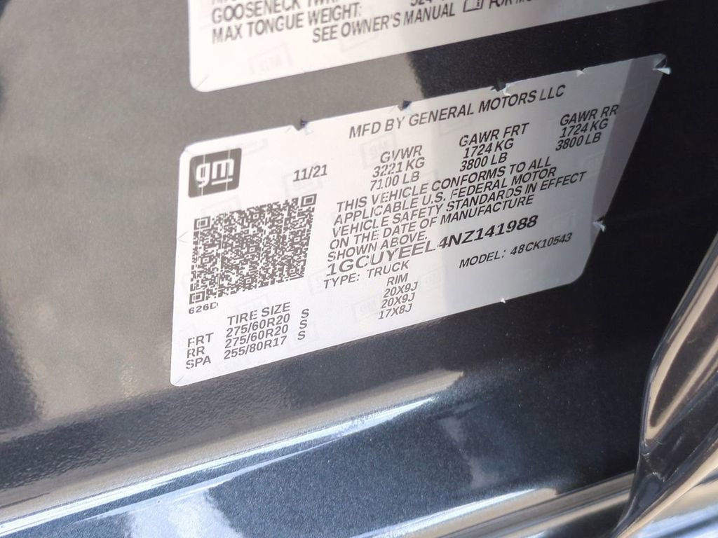 Certified 2022 Chevrolet Silverado 1500 RST w/ Convenience Package II image 34