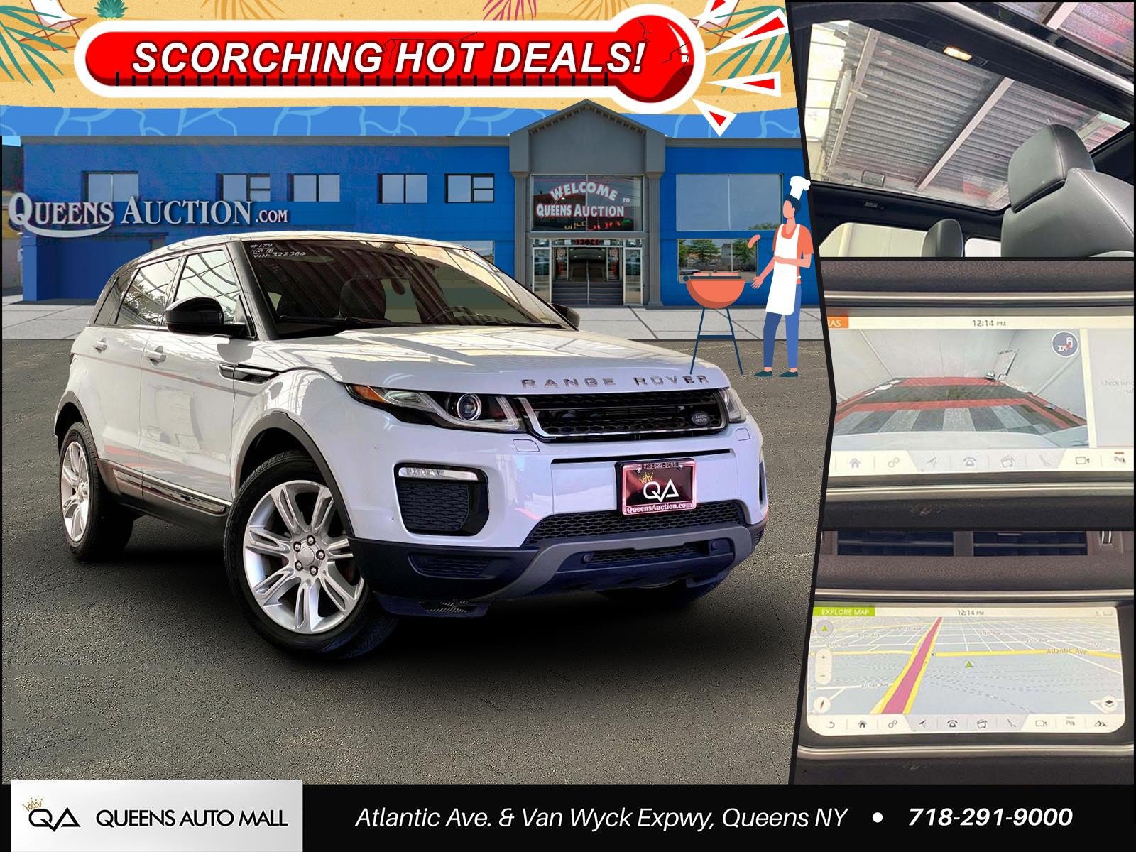 Used 2018 Land Rover Range Rover Evoque SE AWD/4WD image 1