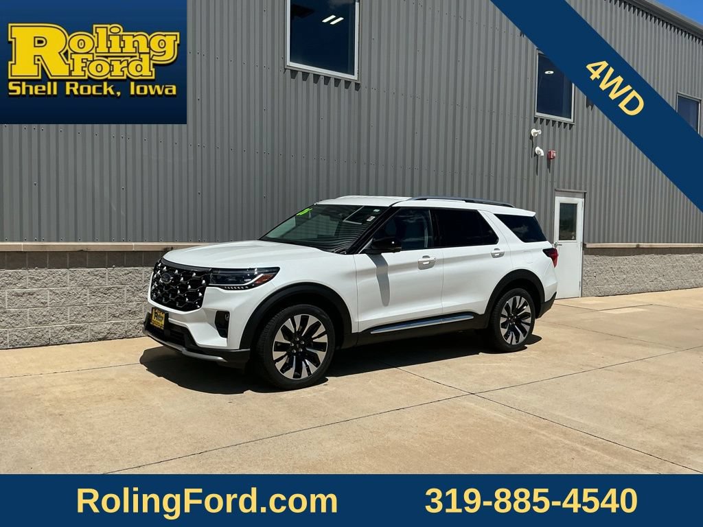 New 2026 Ford Explorer Platinum w/ LUX Leather Package