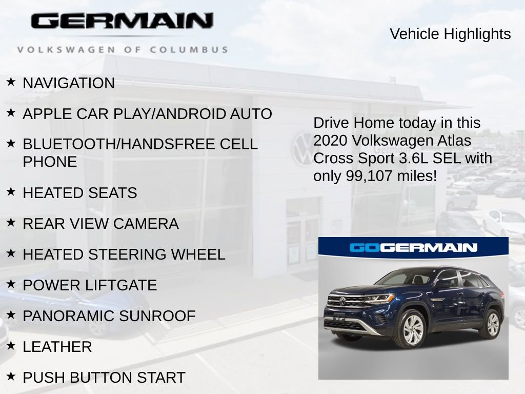 Used 2020 Volkswagen Atlas Cross Sport SEL image 6