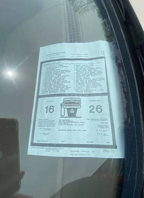 Used 1991 Cadillac Eldorado Coupe image 5