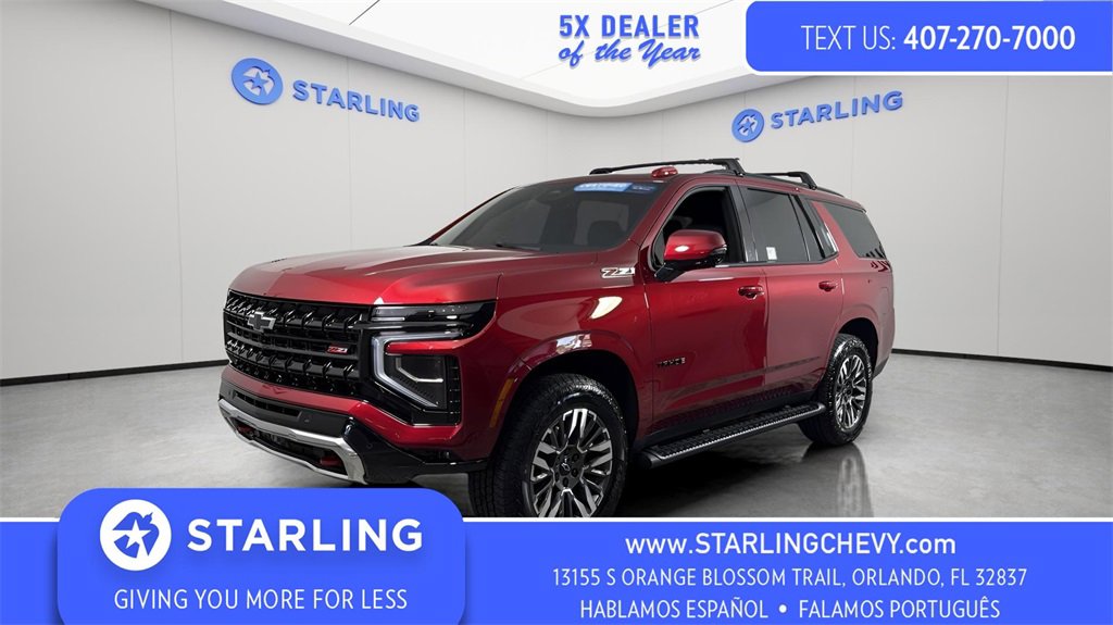 Certified 2025 Chevrolet Tahoe Z71 w/ Comfort Package