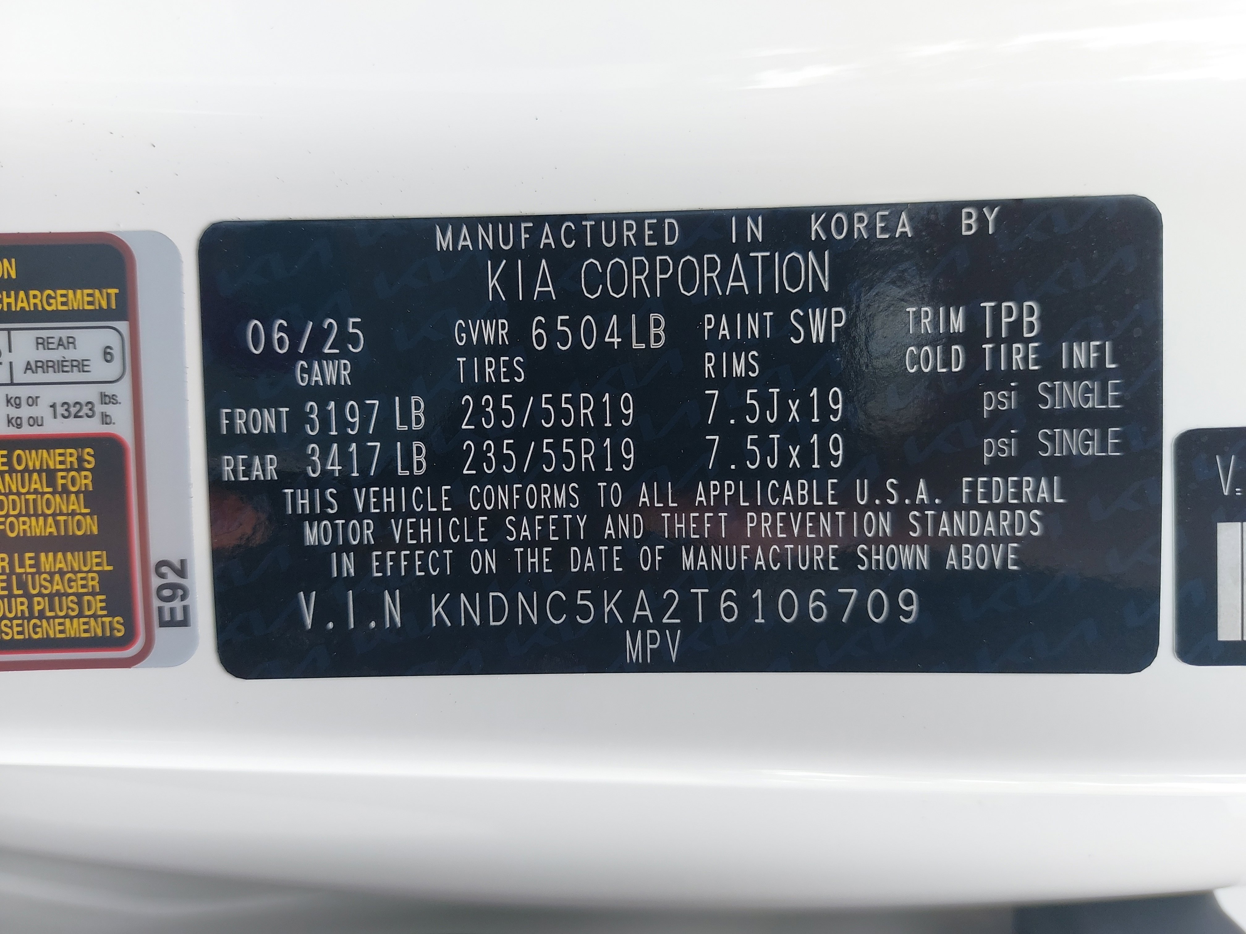 New 2026 Kia Carnival EX image 38