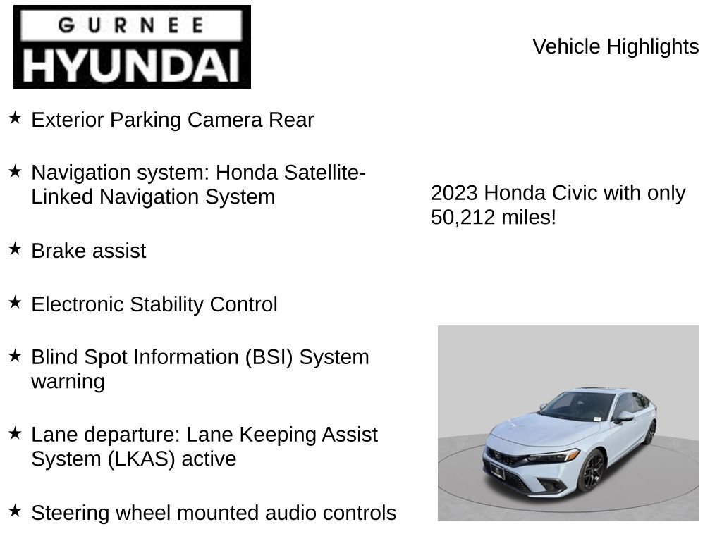 Used 2023 Honda Civic Sport Touring image 7