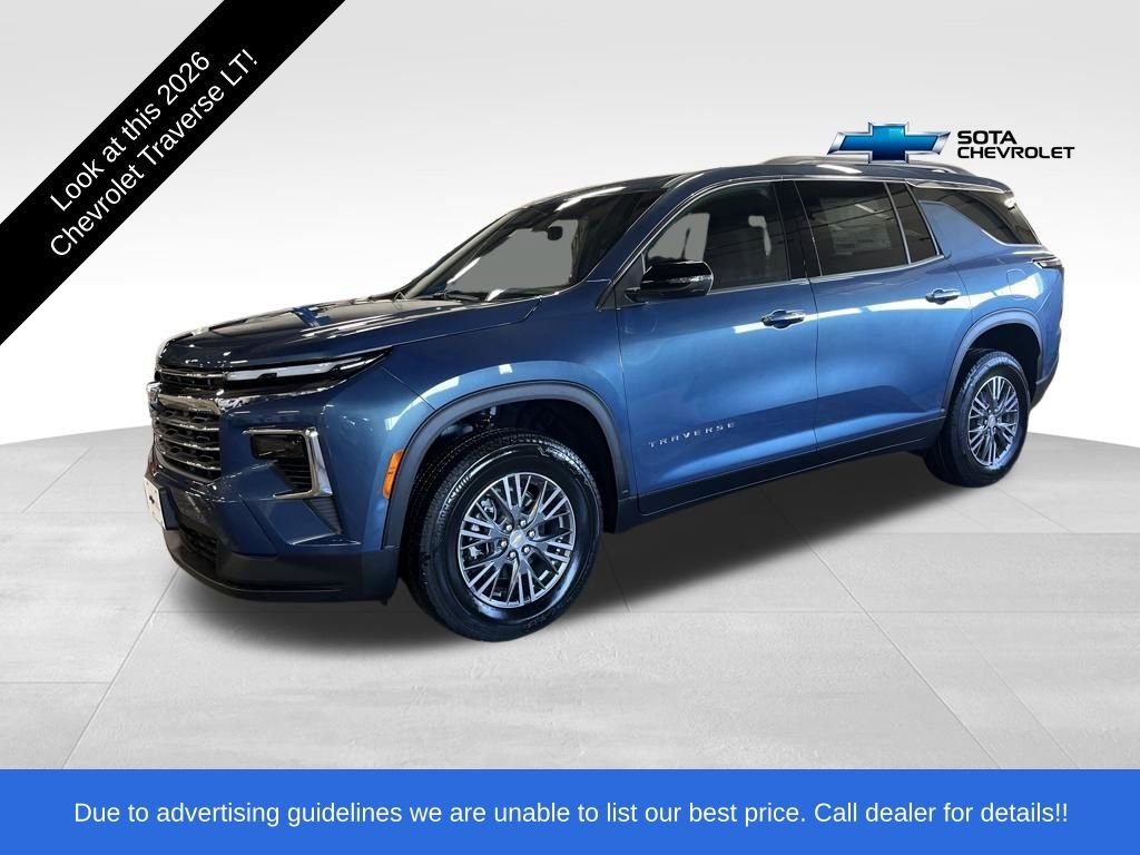 New 2026 Chevrolet Traverse LT AWD/4WD image 1