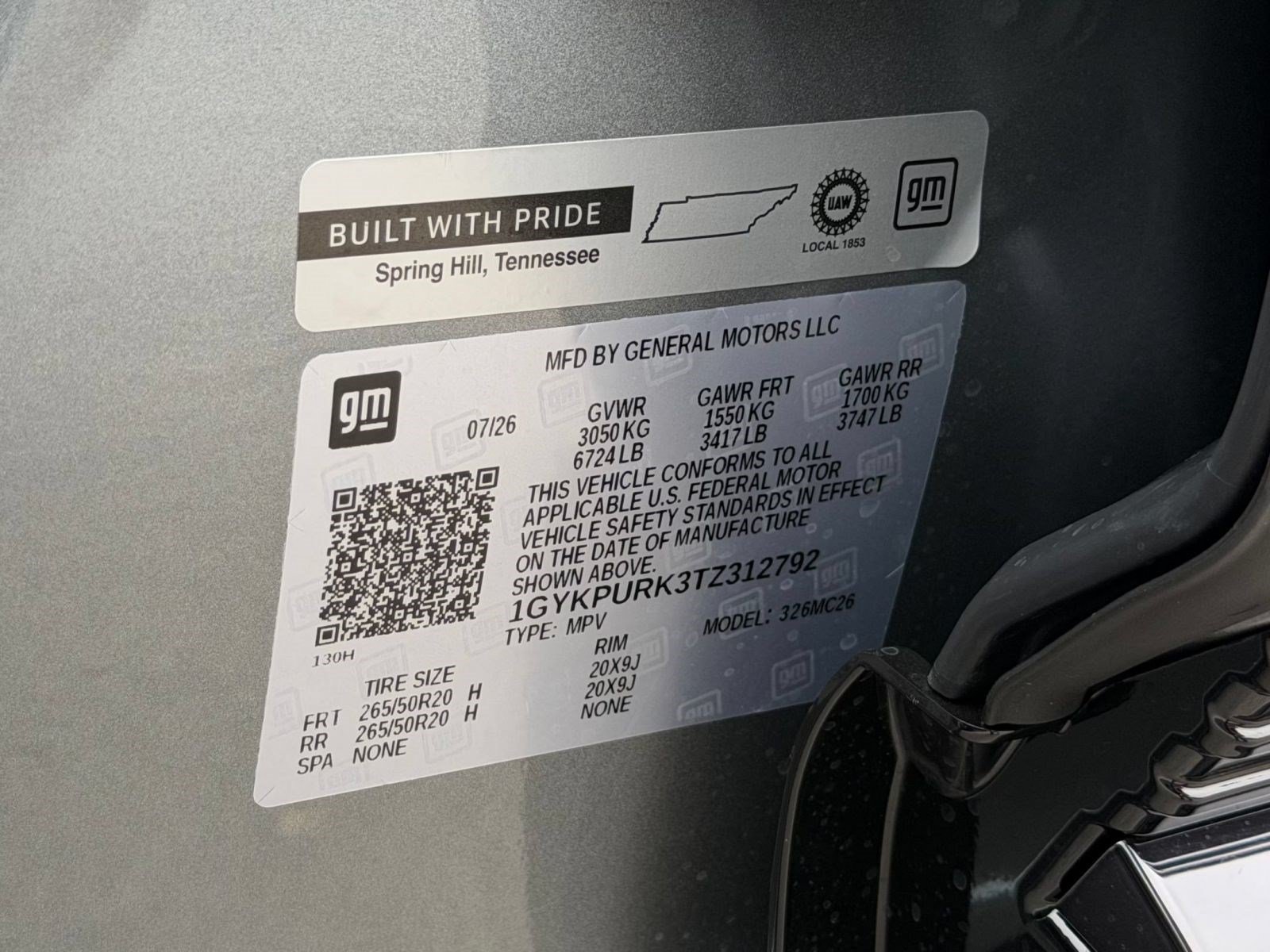 New 2026 Cadillac Lyriq Sport w/ LPO, Floor Liner Package RWD image 25