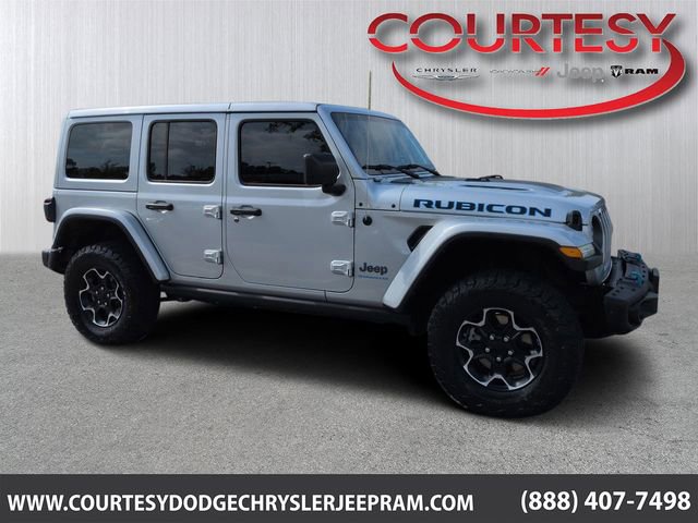 Certified 2023 Jeep Wrangler Unlimited Rubicon 4xe w/ Steel Bumper Group