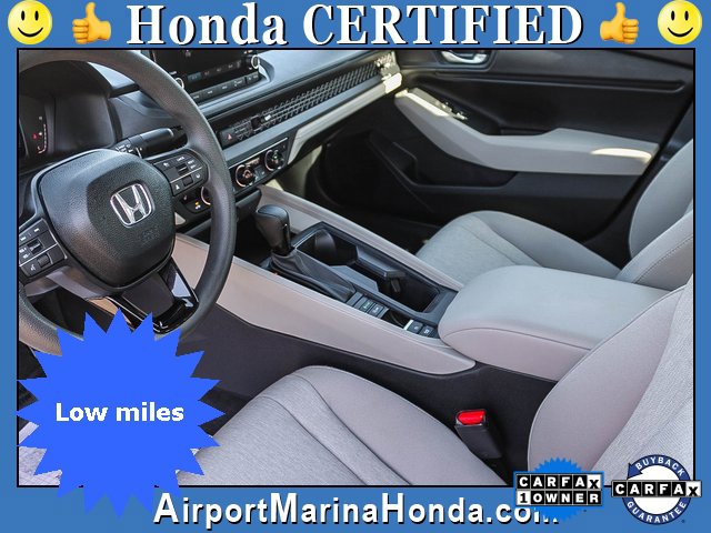 Certified 2025 Honda Accord SE image 22