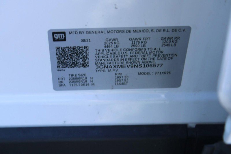 Used 2022 Chevrolet Equinox RS w/ LPO, Floor Liner Package image 17