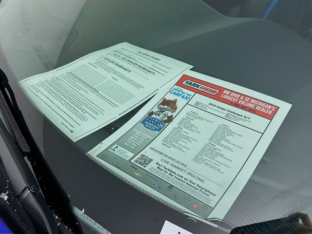 Used 2018 Dodge Challenger R/T w/ Performance Handling Group image 13