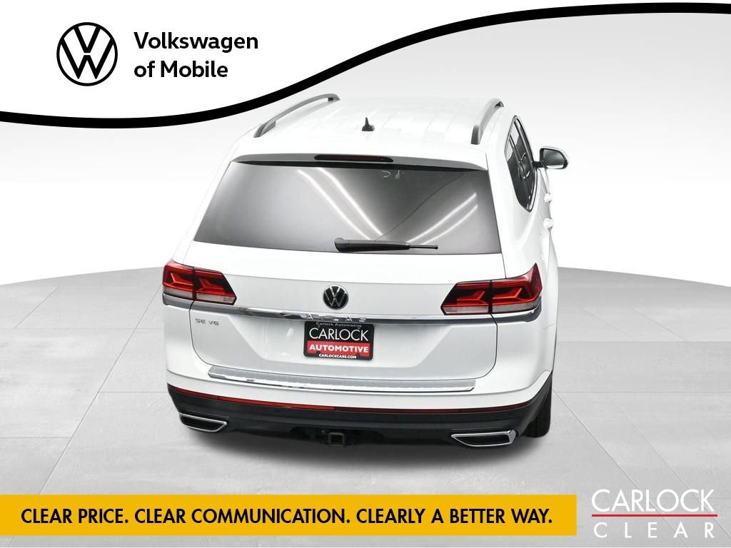 Used 2022 Volkswagen Atlas SE w/ Black Wheel Package image 22