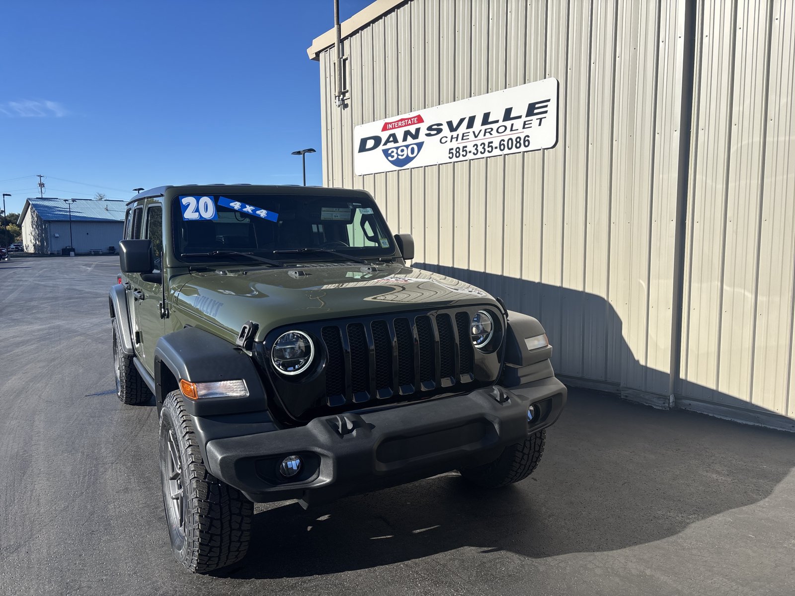 Used 2020 Jeep Wrangler Unlimited Sport