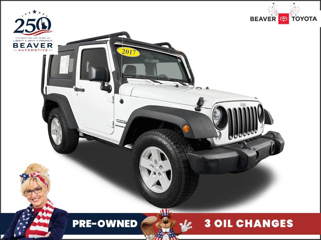Used 2017 Jeep Wrangler Sport w/ Quick Order Package 24S AWD/4WD image 1