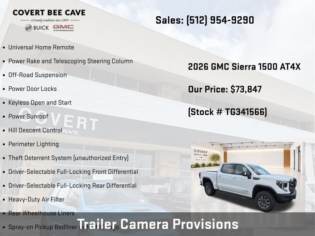 New 2026 GMC Sierra 1500 AT4X AWD/4WD image 44