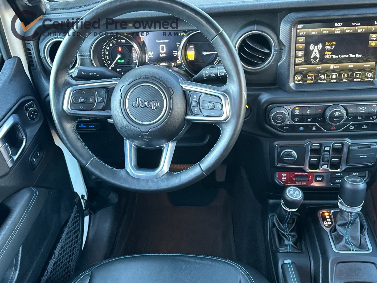 Used 2021 Jeep Wrangler Unlimited Rubicon 4xe w/ Cold Weather Group image 15