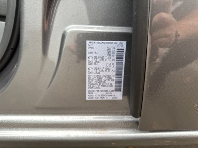New 2026 Nissan Frontier SV w/ All-Weather Content Package AWD/4WD image 20