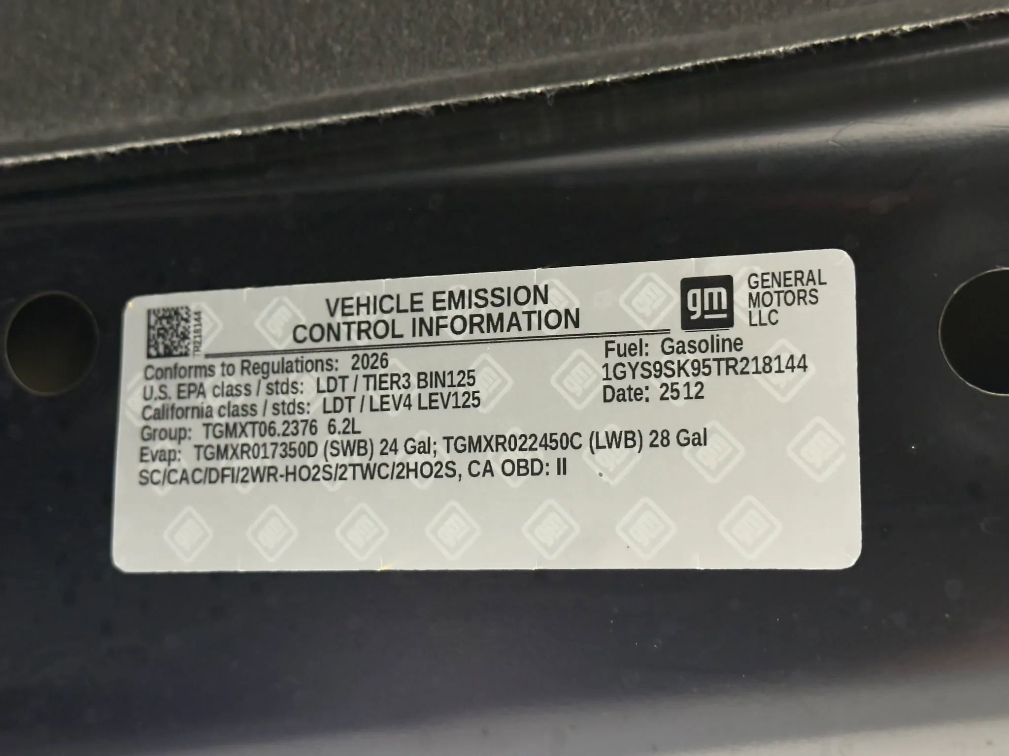 Used 2026 Cadillac Escalade ESV V w/ LPO, ONYX Package image 59