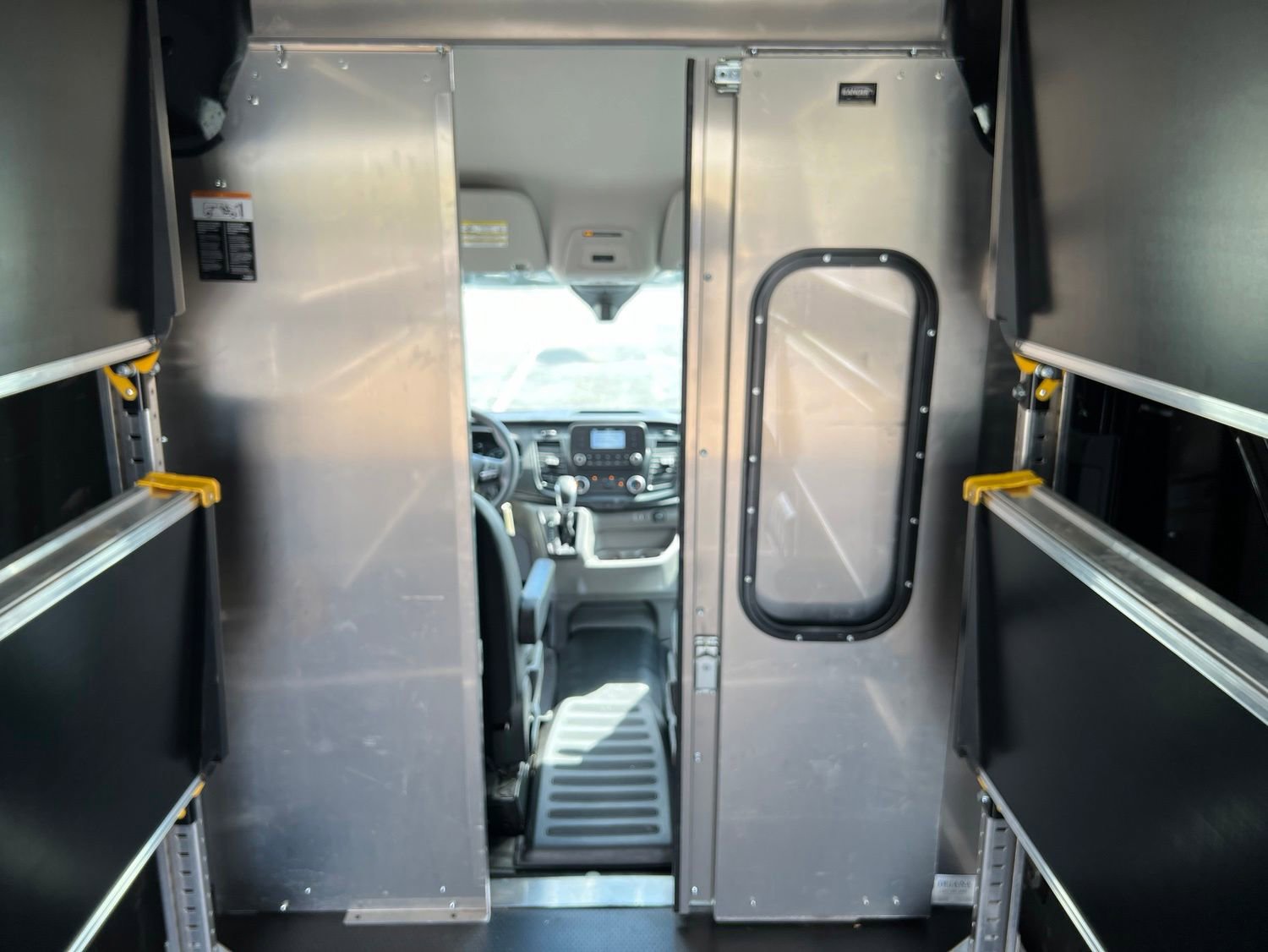 Used 2023 Ford Transit 250 148 High Roof Extended w/ Load Area Protection Package RWD image 39