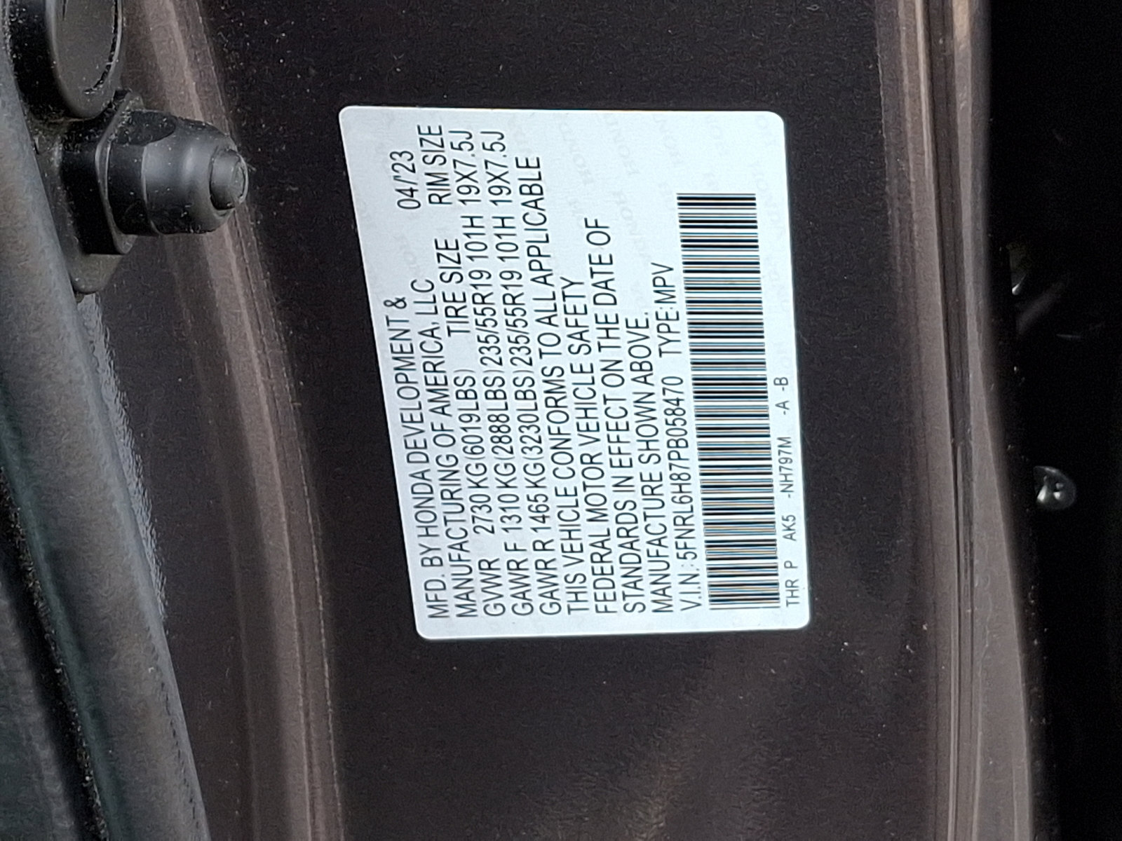 Used 2023 Honda Odyssey Touring image 31