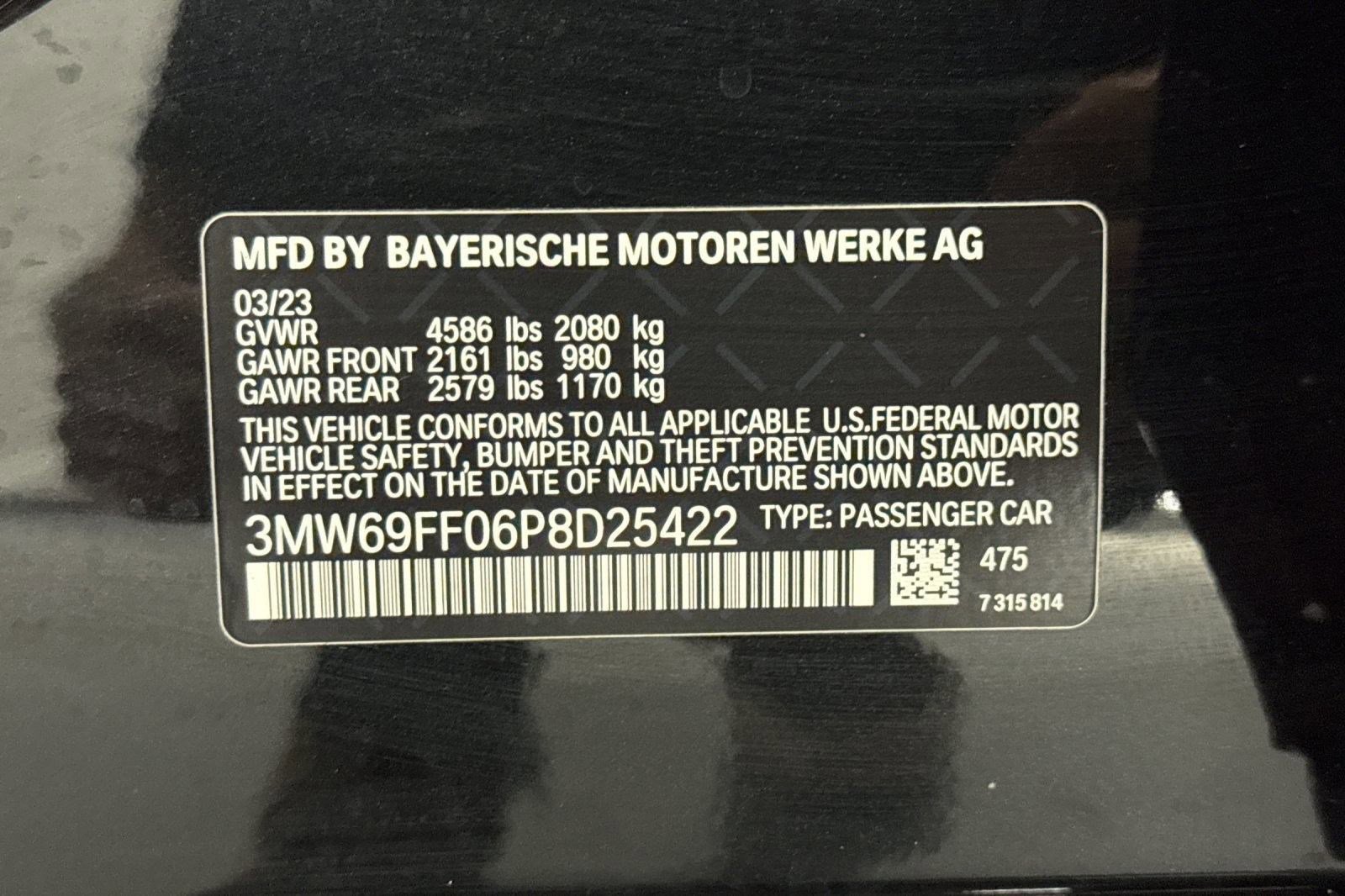 Used 2023 BMW 330i Sedan w/ Parking Assistance Package image 20