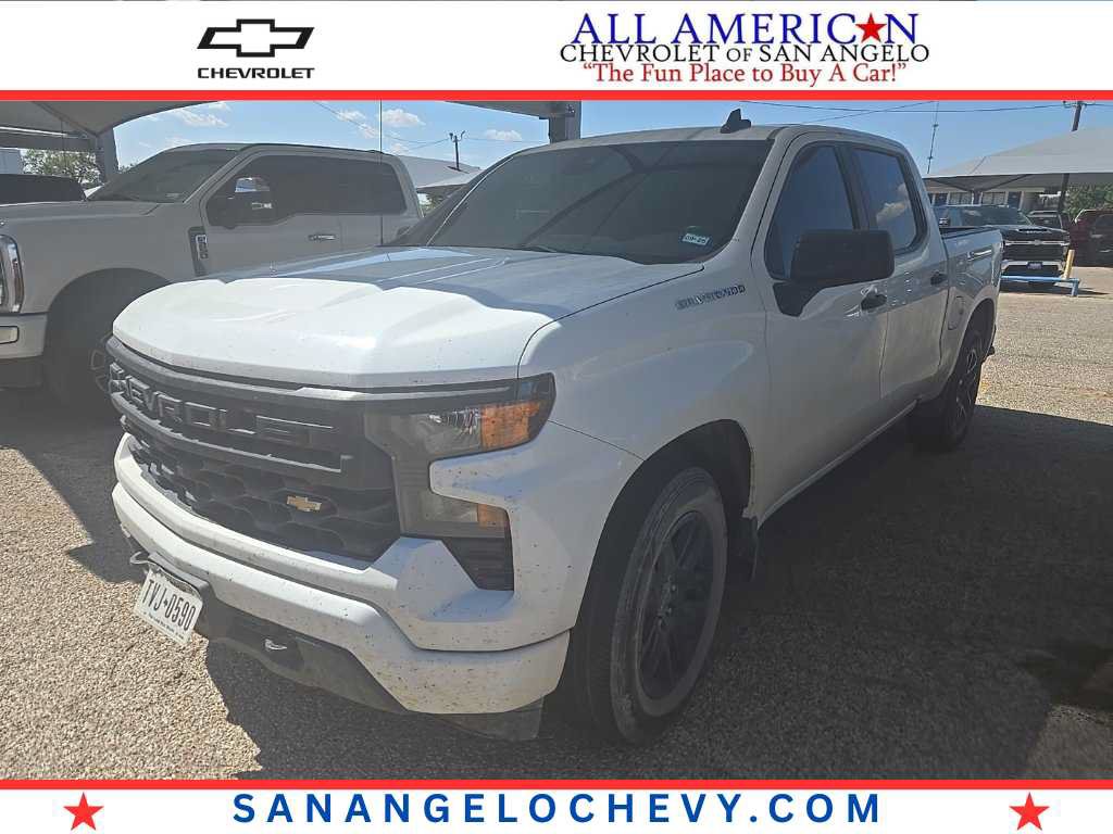 Used 2022 Chevrolet Silverado 1500 Custom RWD image 1