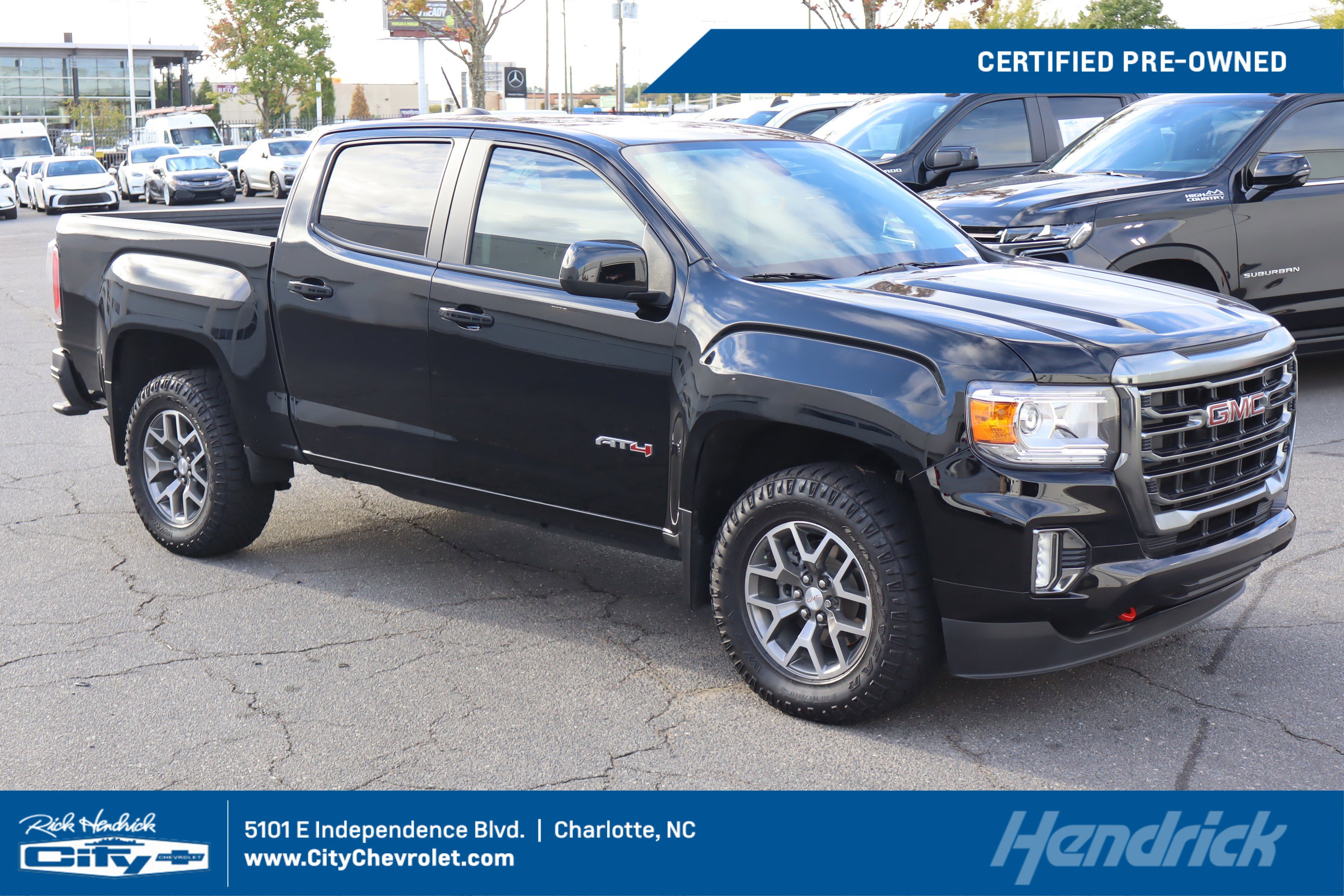 Certified 2022 GMC Canyon AT4 w/ Trailering Package