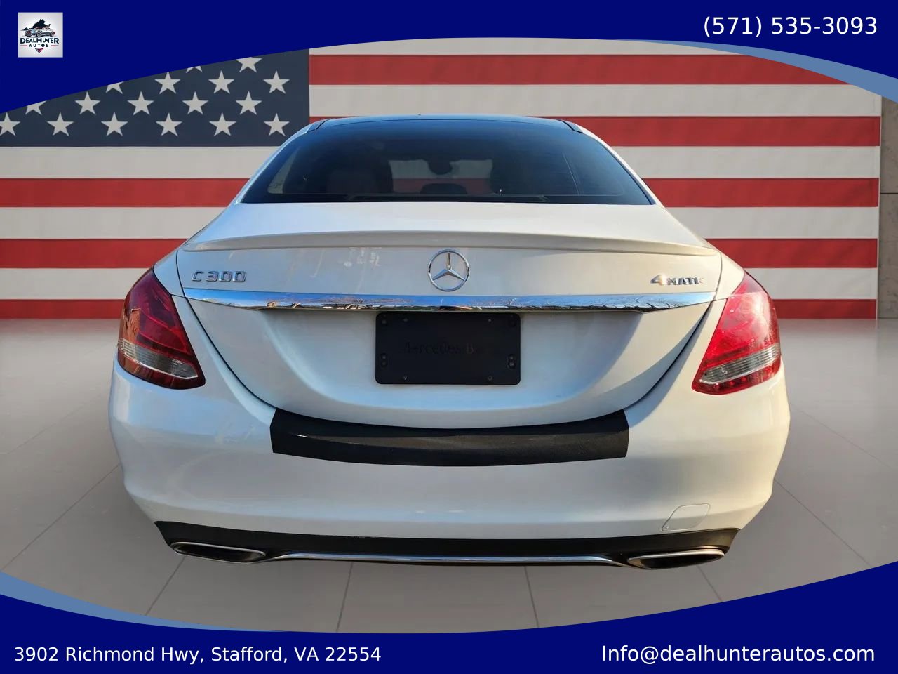 Used 2016 Mercedes-Benz C 300 4MATIC Sedan w/ Premium 1 Package image 7