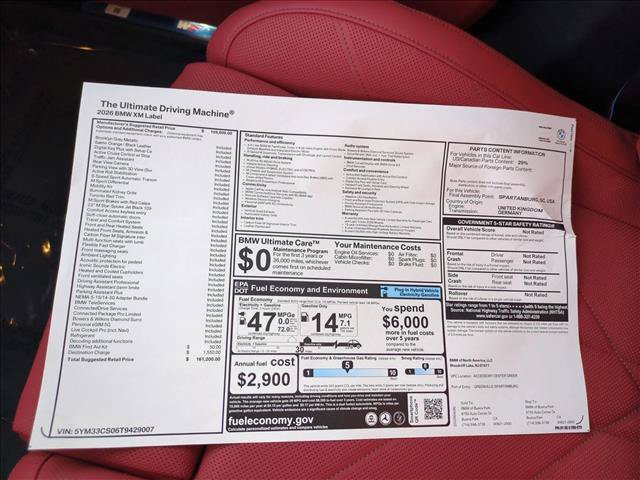 New 2026 BMW XM Label Red AWD/4WD image 18