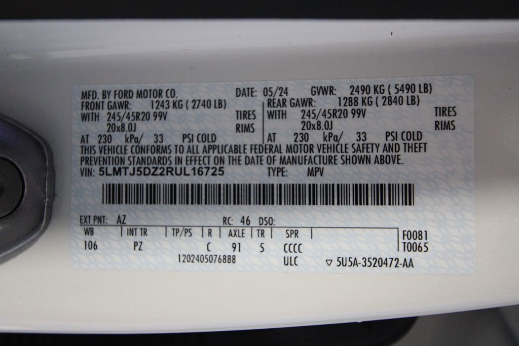 Used 2024 Lincoln Corsair Grand Touring w/ Equipment Group 302A image 48