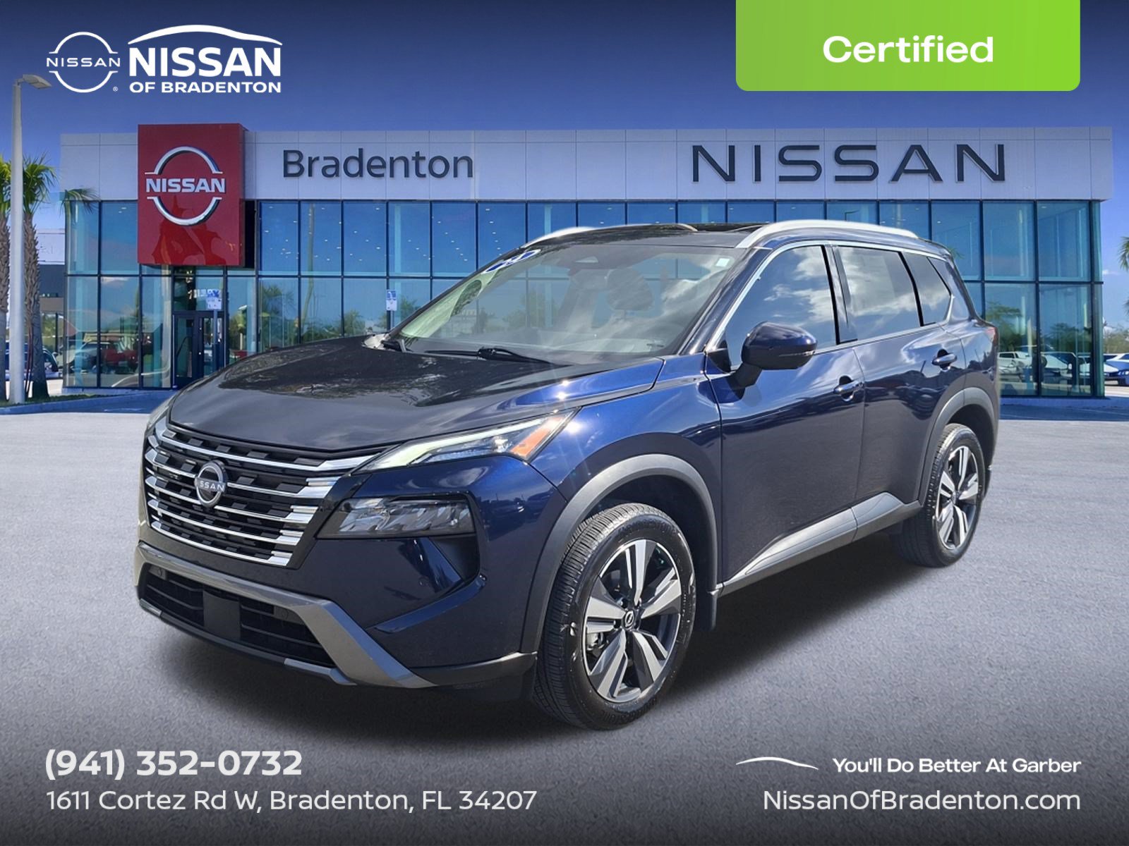 Certified 2024 Nissan Rogue SL w/ SL Premium Package FWD image 1
