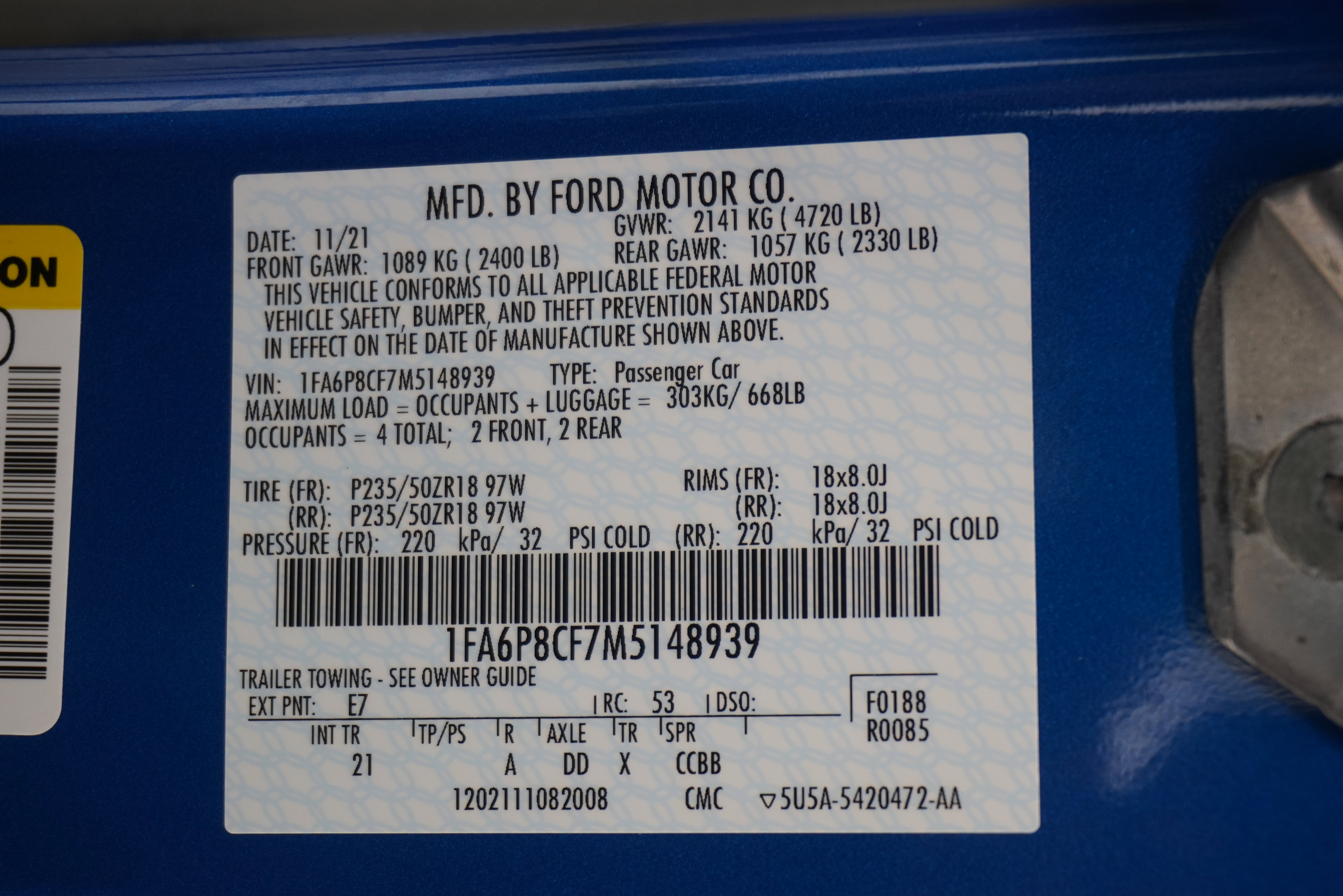 Used 2021 Ford Mustang GT image 27