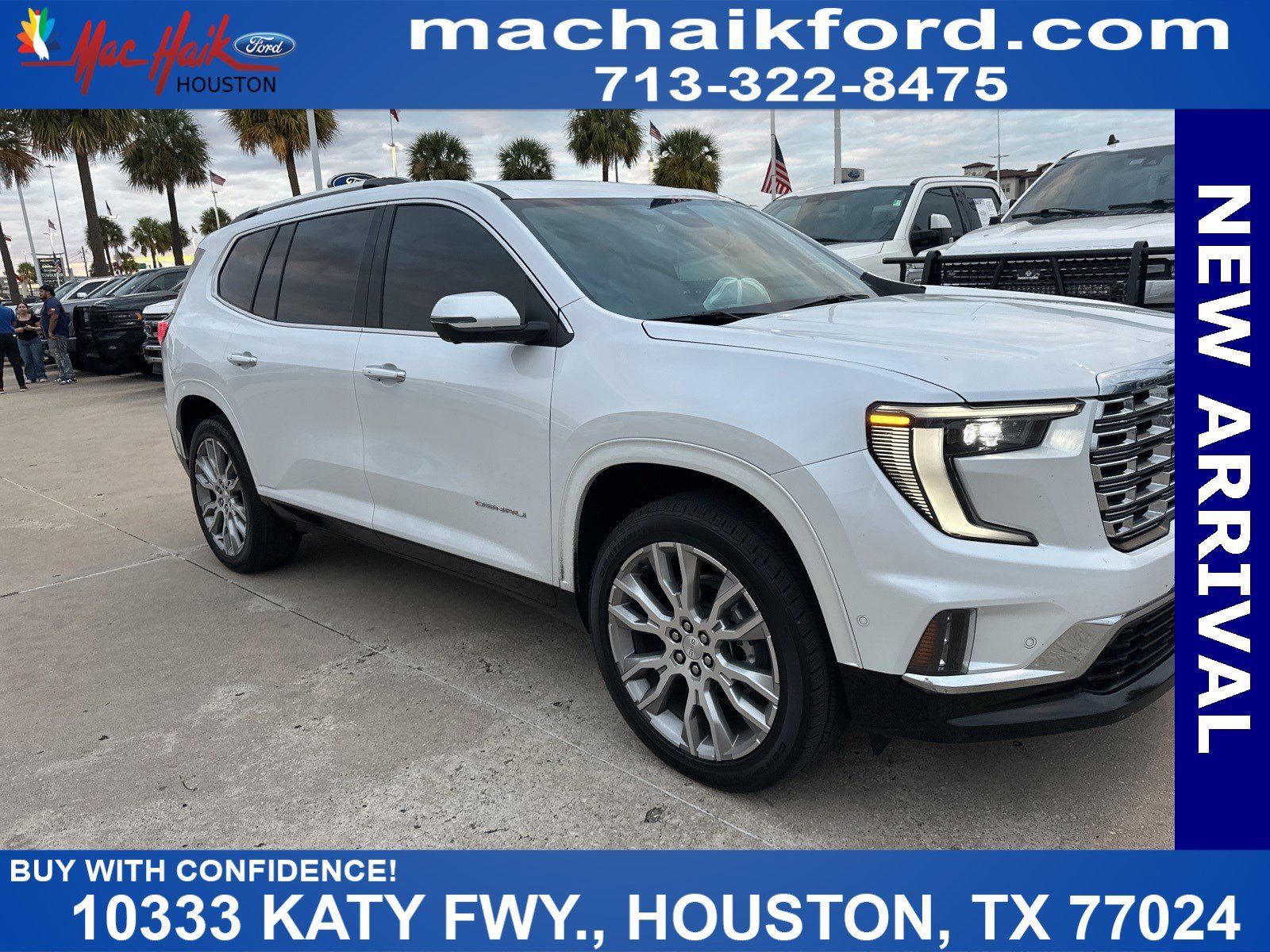 Used 2025 GMC Acadia Denali w/ Super Cruise Package
